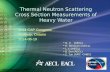 Thermal Neutron Scattering Cross Section Measurements of Heavy Water G. Li (AECL) G. Bentoumi (AECL) L. Li (AECL) B. Sur (AECL) Z. Tun (NRC- CNBC) UNRESTRICTED.