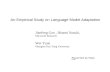 An Empirical Study on Language Model Adaptation Jianfeng Gao, Hisami Suzuki, Microsoft Research Wei Yuan Shanghai Jiao Tong University Presented by Patty.