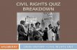 CIVIL RIGHTS QUIZ BREAKDOWN 1960S HISTORY  CIVIL RIGHTS UNIT SALSBERRY.