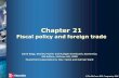 The McGraw-Hill Companies, 2008 Chapter 21 Fiscal policy and foreign trade David Begg, Stanley Fischer and Rudiger Dornbusch, Economics, 9th Edition,