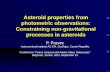 Asteroid properties from photometric observations: Constraining non-gravitational processes in asteroids…