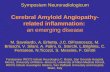 Symposium Neuroradiologicum Cerebral Amyloid Angiopathy- related inflammation: an emerging disease M.…