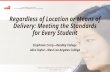Regardless of Location or Means of Delivery: Meeting the Standards for Every Student Stephanie Curry—Reedley…