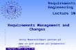 Requirements Management and Changes Copyright, 2003 © Jerzy R. Nawrocki  Requirements.