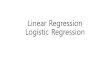 2.linear regression and logistic regression