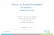 Broadband 101 Feasibility Studies
