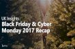 Black Friday & Cyber Monday 2017 Recap - UK Edition