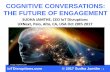 Cognitive conversations for the future of engagement  UXNext Palo Alto, 30th Oct 2017