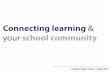 Connecting learning & your school community