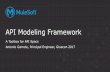 Gluecon 2017: API Modelling Framework -  A Toolbox for Interacting With API Specs