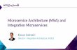 [WSO2Con EU 2017] Microservice Architecture (MSA) and Integration Microservices