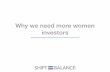 Why we need more women investors