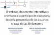Ponencia sobre el webdoc Las SinSombrero. Congreso Nuevas Narrativas UAB