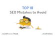 AAC Top 10 SEO mistakes to avoid