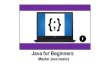 Java for beginners programming course