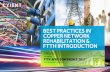 Best Practices in Copper Network Rehabilitation & FTTH Introduction