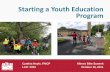 Starting a Youth Education Program - IL Bike Summit 2016