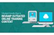 9 Budget-Friendly Ways to Revamp Outdated Online Training Content