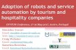 Adoption of robots and service automation by tourism and hospitality companies