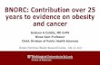 Boston Nutrition Obesity Research Center: Contribution over 25 years obesity and cancer