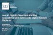 How to Digitally Transform and Stay Competitive with a Zero-code Digital Business Platform
