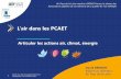 L'air dans les PCAET : articuler les actions air, climat, énergie