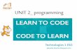 Presentation  unit 2 programming