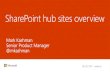 SharePoint hub sites overview
