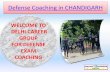 Defense Coaching in Chandigarh