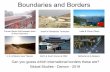 Boundaries and Borders - Global Studies