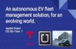 Autonomous EV fleet management solution