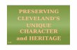 Preserving Cleveland's Unique Character and Heritage