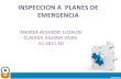 Inspeccion de planes de emergencia