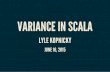 Variance in scala