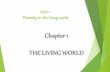 The living world  ppt