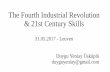 The Fourth Industrial Revolution & 21st Century Skills