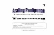 K TO 12 GRADE 1 LEARNER’S MATERIAL IN ARALING PANLIPUNAN (Q1-Q4)