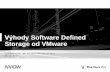 Výhody Software Defined Storage od VMware