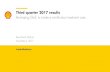 Royal Dutch Shell plc third quarter 2017 results webcast presentation