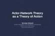 Actor-Network Theory as a Theory of Action