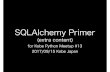SQLAlchemy Primer