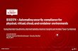 Automating security compliance for physical, virtual, cloud, and container environments with Red Hat CloudForms, Red Hat Satellite, Red Hat Insights, and Ansible Tower by Red Hat