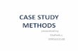 case study methods and survey method by shafeek