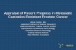 Appraisal of Recent Progress in Metastatic Castration-Resistant Prostate Cancer