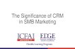The Significance of CRM in SMB Marketing