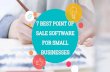 7 BEST POINT OF SALE SOFTWARE FOR SMALL BUSINESSES