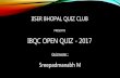 IBQC Open Quiz Prelims