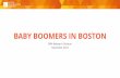 Baby Boomers in Boston