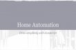 Home automation with javascript