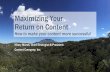 Maximizing your return on content  - JBoye conference, 2017
